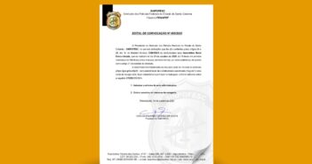 SINPOFESC CONVOCA AGE PARA 21 DE OUTUBRO