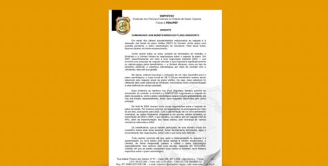 INFORME URGENTE AOS BENEFICIÁRIOS DO PLANO UNIODONTO