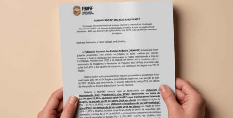 FENAPEF ORIENTA SINDICALIZADOS SOBRE RESTITUIÇÃO DE VALORES EM AÇÕES DOS 3,17% E 28,86%