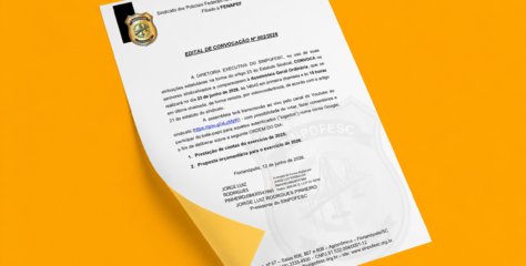 SINPOFESC CONVOCA SINDICALIZADOS PARA AGO EM 23 DE JUNHO
