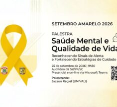SETEMBRO AMARELO 2026: PF/SC E SINPOFESC PROMOVEM PALESTRA SOBRE SAÚDE MENTAL